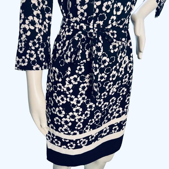 H&M Floral Black White Shift Dress 4 - Picture 5 of 15